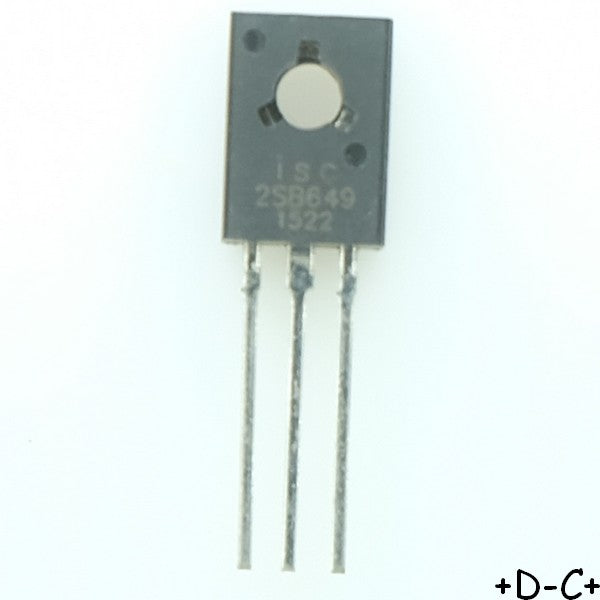 2SB649 Transistor NPN 160V 1.5A TO-126 Inchange