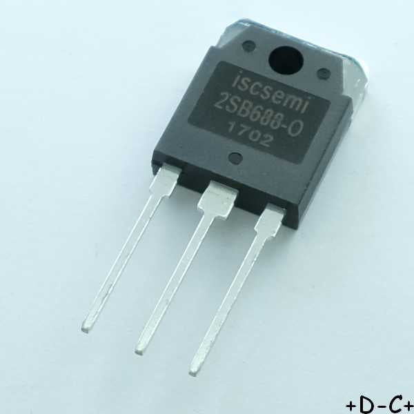 2SB688 Transistor PNP 120V 8A TOP-3 Inchange