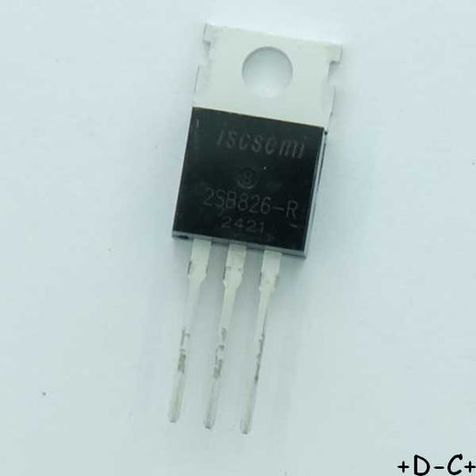 2SB826 Transistor PNP 60V 12A TO-220 Inchange RoHS