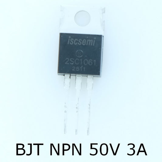 2SC1061 Transistor NPN 50V 3A TO-220 Inchange RoHS