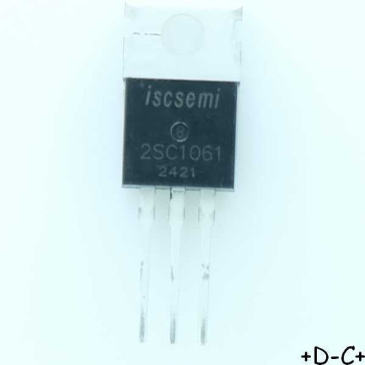 2SC1061 Transistor NPN 50V 3A TO-220 Inchange RoHS