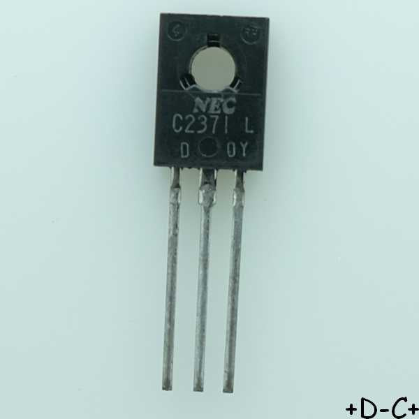2SC2371 Transistor NPN 300V 100mA TO-126 Nec