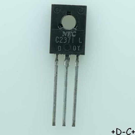 2SC2371 Transistor NPN 300V 100mA TO-126 Nec