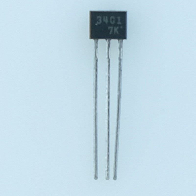 2SC3401 Transistor NPN pré-polarisé 50V 100mA 300mW 250MHz TO-92S
