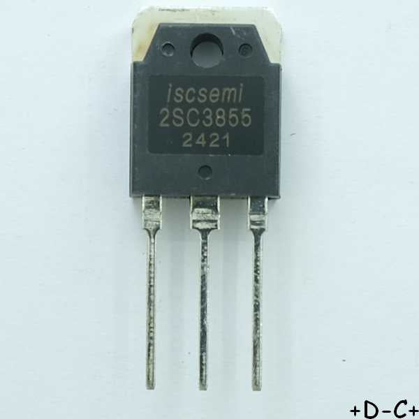 2SC3855 Transistor NPN 200V 10A TO-3P Inchange RoHS