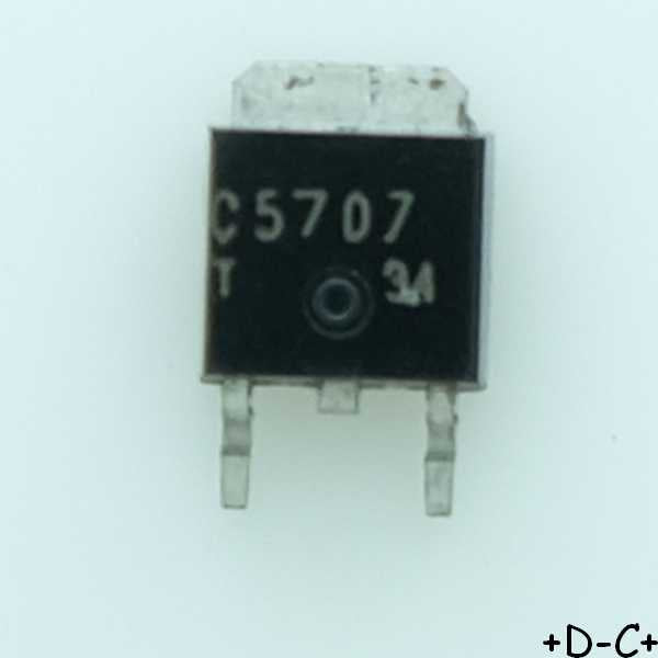 2SC5707 Transistor NPN 100V 8A TO-251 Sanyo