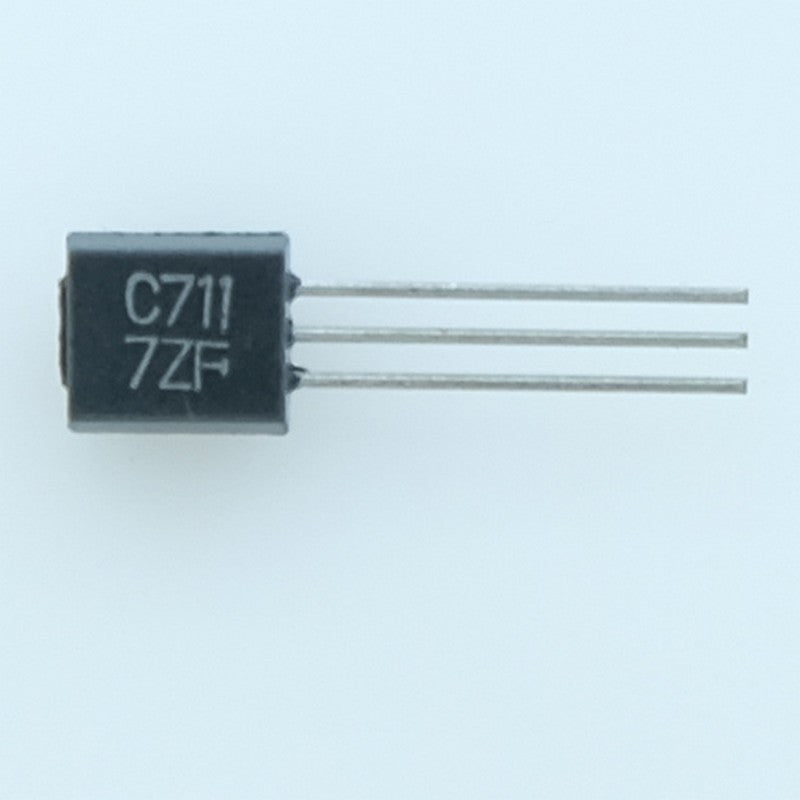 2SC711 Transistor NPN 30V 50mA 0.2W 150MHz TO-92