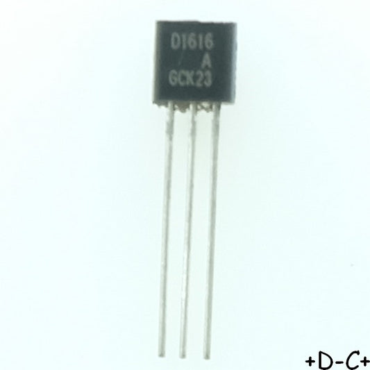 KSD1616A Transistor BJT NPN 60V 1A 200hFE TO-92 ONS RoHS
