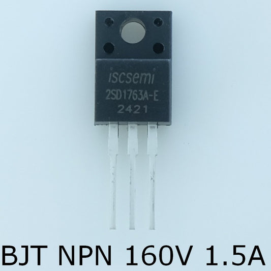 2SD1763A Transistor NPN 160V 1.5A TO-220ISO Inchange