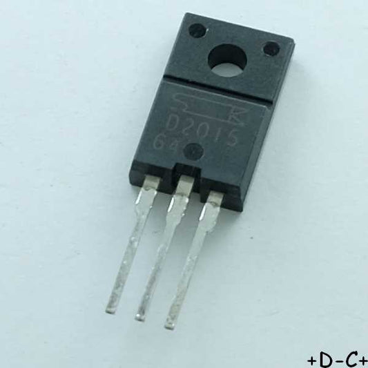 2SD2015 Transistor Darlington NPN 120V 4A 25W TO-220F Sanken RoHS