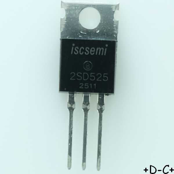 2SD525 Transistor NPN 100V 5A TO-220 Inchange - Distri-Compo