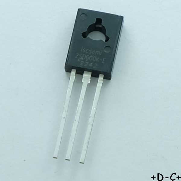 2SD600 Transistor NPN 120V 1A TO-126 Inchange - Distri-Compo