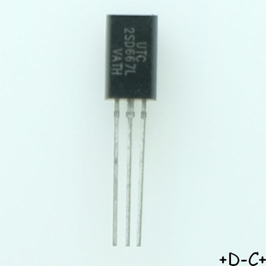 2SD667 Transistor NPN 120V 1A TO-92MOD UTC RoHS