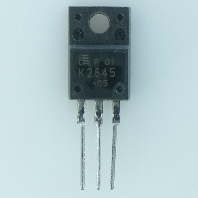 2SK2645 Transistor MOSFET Canal N 600V 9A 50W TO-220F Fuji