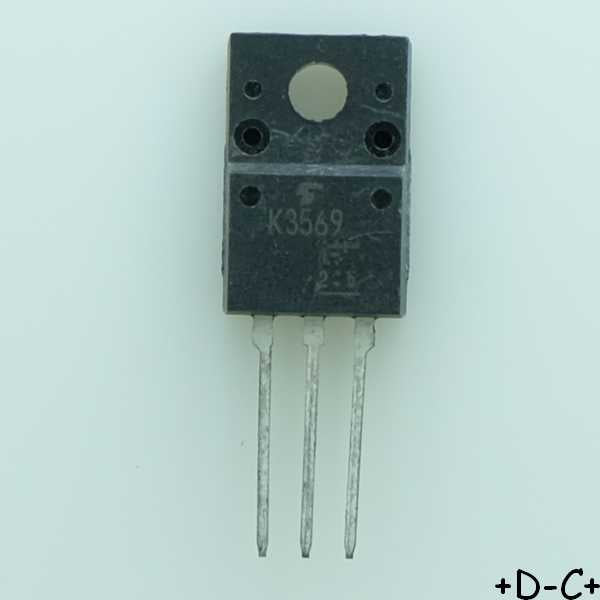 2SK3569 Transistor TO-220ISO Toshiba - Distri-Compo
