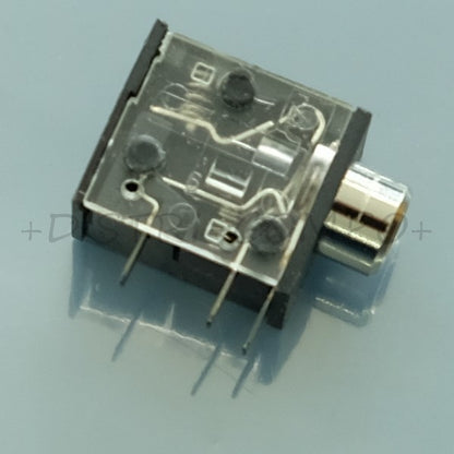 Embase Jack 3.5mm stéréo femelle 5P 35RAPC2BVN4 Switchcraft