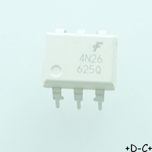 4N26M Optocoupleur phototransistor DIP-6 Fairchild RoHS