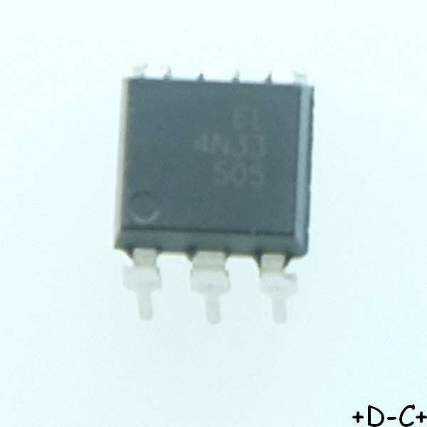 4N33 DIP-6 Optocoupleur photoDarlington Everlight
