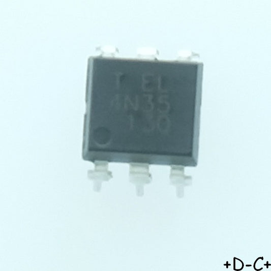 4N35 Optocoupleur 1 channel 5KV DIP-6 Everlight RoHS