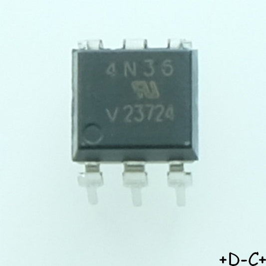 4N36 Optocoupleur sortie transistor DIP-6 Vishay RoHS
