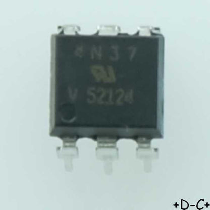 4N37 Optocoupleur sortie transistor DIP-6 Vishay RoHS