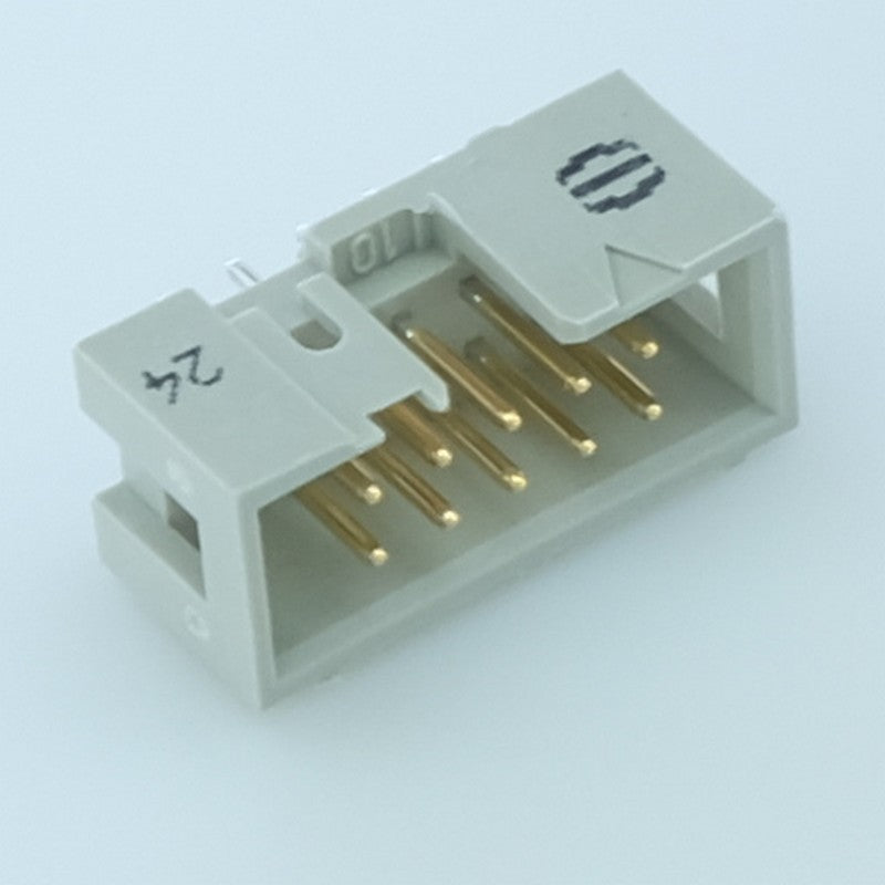 Connecteur 10 broches mâle DIN41651 pour C.I. 2.54mm 09185106324 Harting
