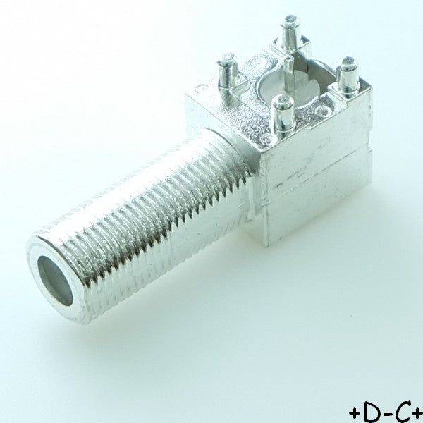 Embase Coudé F femelle PCB 75ohm 531-40047-4 Amphenol RF