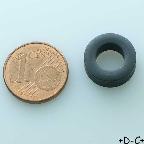 Tore Ferrite Material-61 69nH 25% 12.7X7.14X4.8mm 5961000301 Fair-Rite - Distri-Compo