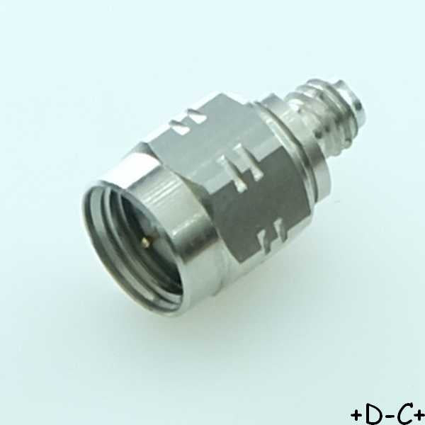 Adaptateur RF 1mm femelle vers 1.85mm mâle 50ohm 67GHz 733862250 Molex