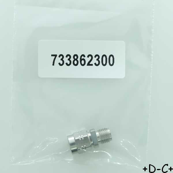 Adaptateur RF 1.85mm mâle vers 2.92mm femelle 50ohm 50GHz 733862300 Molex