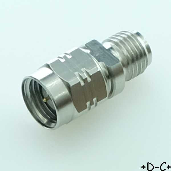 Adaptateur RF 1.85mm mâle vers 2.92mm femelle 50ohm 50GHz 733862300 Molex