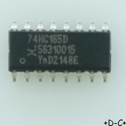 74HC165D 8 bit shift register SO-16 Nexperia - Distri-Compo