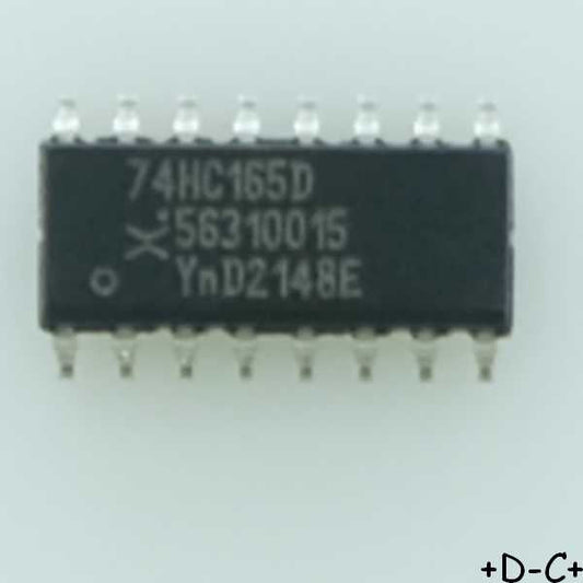 74HC165D 8 bit shift register SO-16 Nexperia RoHS