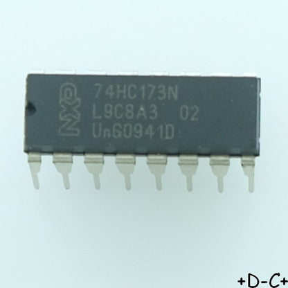 74HC173N Flip Flop D-Type Bus Interface DIP-16 NXP RoHS