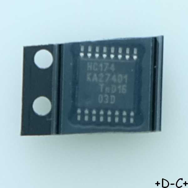 74HC174PW Hex D-type flip-flop TSSOP-16 Nexperia RoHS