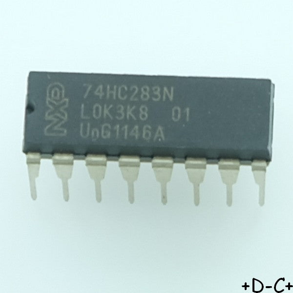 74HC283N Additionneur 4 bits DIP-16 NXP