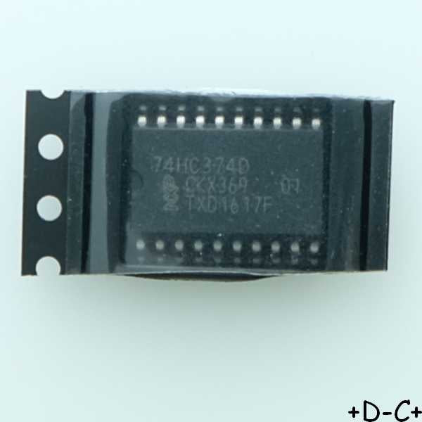 74HC374D Octal D-type flip-flop SO-20 Nexperia RoHS