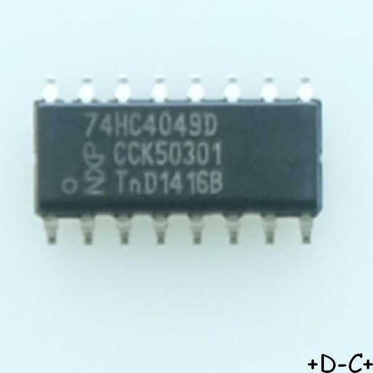 74HC4049D Hex inver. level shifter SO-16 NXP RoHS