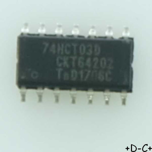 74HCT03D Quad 2-Input NAND gate SO-14 Nexperia RoHS