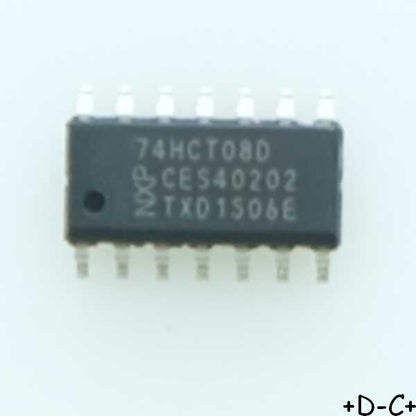 74HCT08D Quad 2-Input and Gate SO-14 NXP RoHS