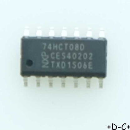 74HCT08D Quad 2-Input and Gate SO-14 NXP RoHS