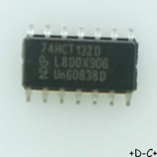 74HCT132D Quad 2-INPUT NAND Schmitt SO-14 NXP RoHS