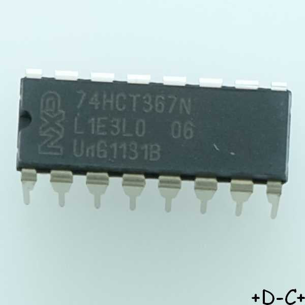74HCT367N Buffer/Line Driver 6-CH DIP-16 NXP RoHS