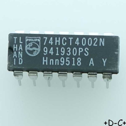74HCT4002N Dual 4-input NOR gate DIP-14 Philips