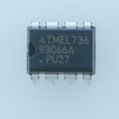 93C66A EEPROM 4Kbit 512Kx8 Microwire 3MHz DIP-8 Atmel