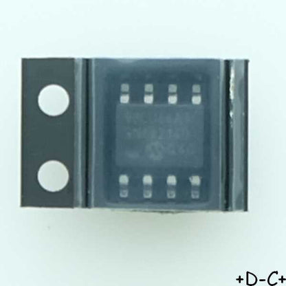 93LC66A-I/SN EEPROM Microwire 4Kbit 512x8b 2MHz SOIC-8 Microchip RoHS