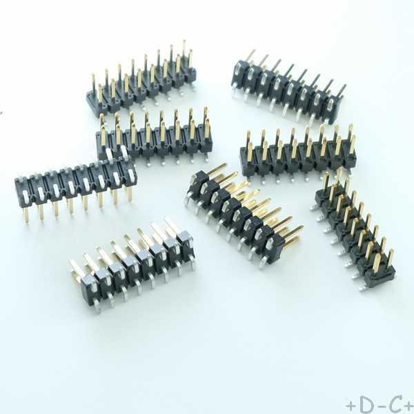 Barrette 2x8 contacts 2.54mm droit SMD carte à carte 95157-116LF (lot de 8) - Distri-Compo