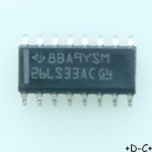 AM26LS33ACD Quad Receiver RS-422 RS-423 SOIC-16 Texas RoHS