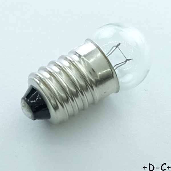 Ampoule 2V5 300mA E10 24x11.5mm