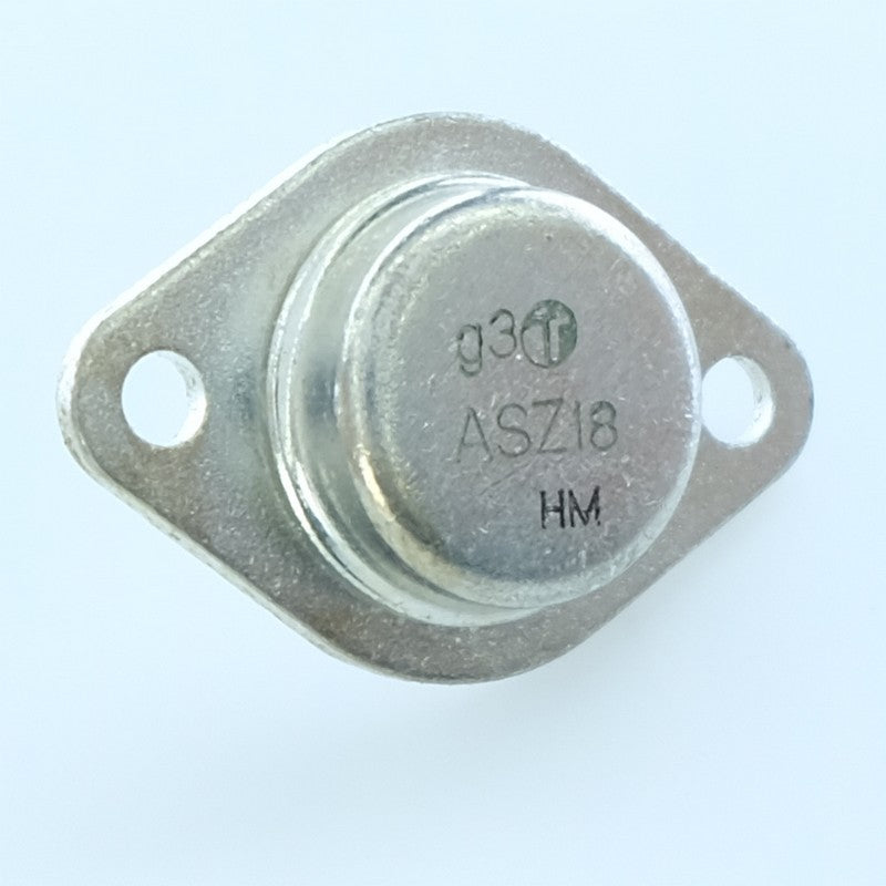ASZ18 Transistor PNP au germanium 100V 8–10A 30W TO-3 Philips